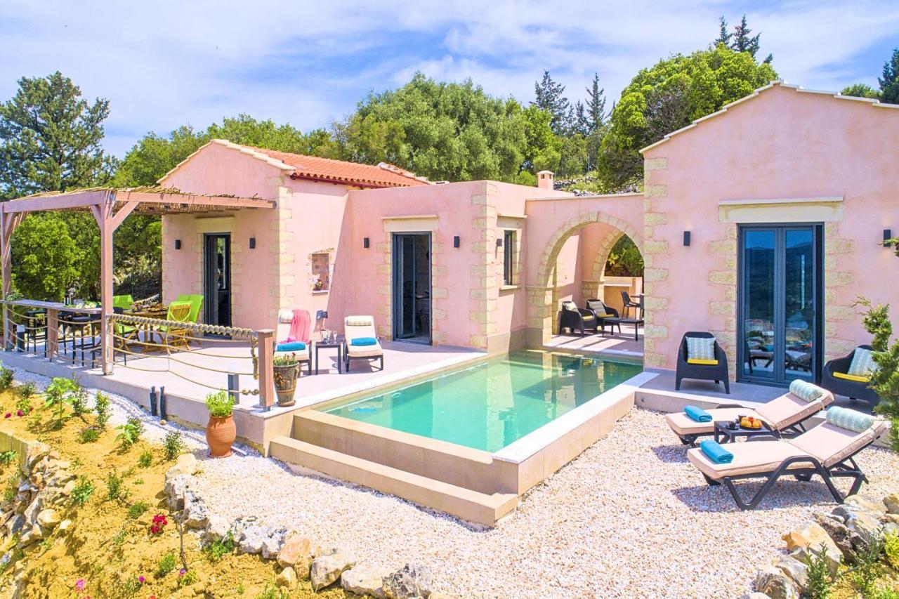 Villa Vardis Heated Pool Vryses Екстер'єр фото