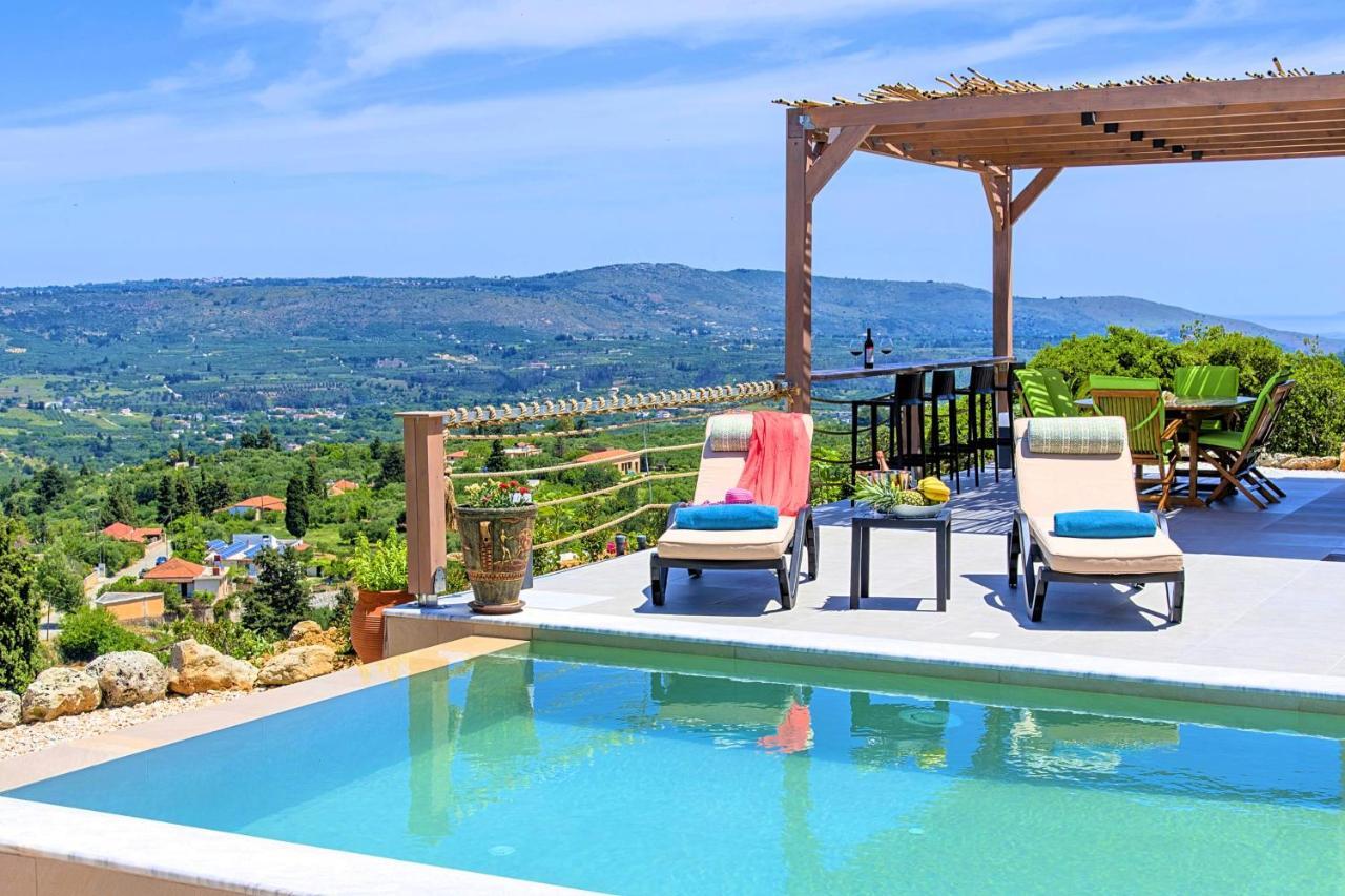 Villa Vardis Heated Pool Vryses Екстер'єр фото