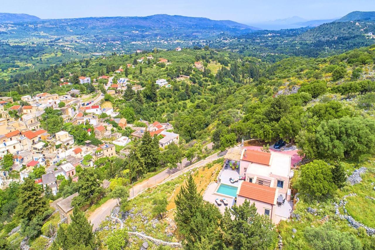 Villa Vardis Heated Pool Vryses Екстер'єр фото