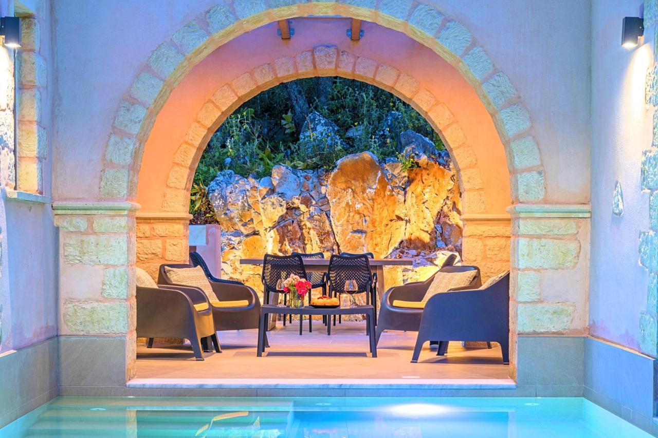 Villa Vardis Heated Pool Vryses Екстер'єр фото
