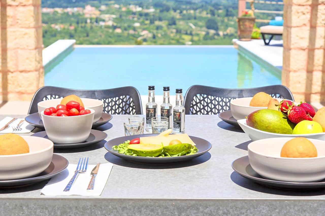 Villa Vardis Heated Pool Vryses Екстер'єр фото