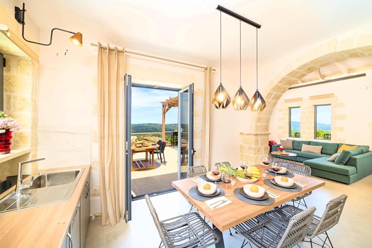 Villa Vardis Heated Pool Vryses Екстер'єр фото