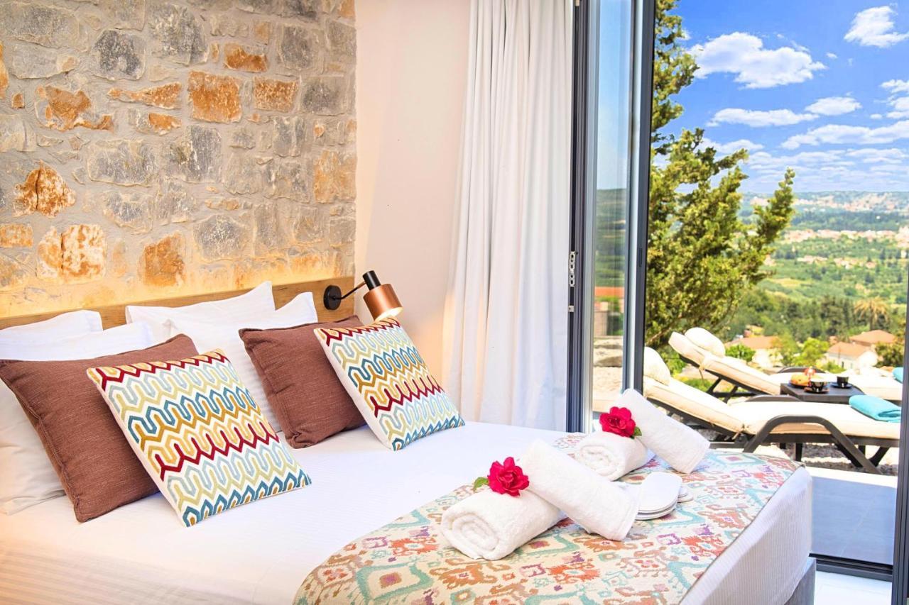 Villa Vardis Heated Pool Vryses Екстер'єр фото