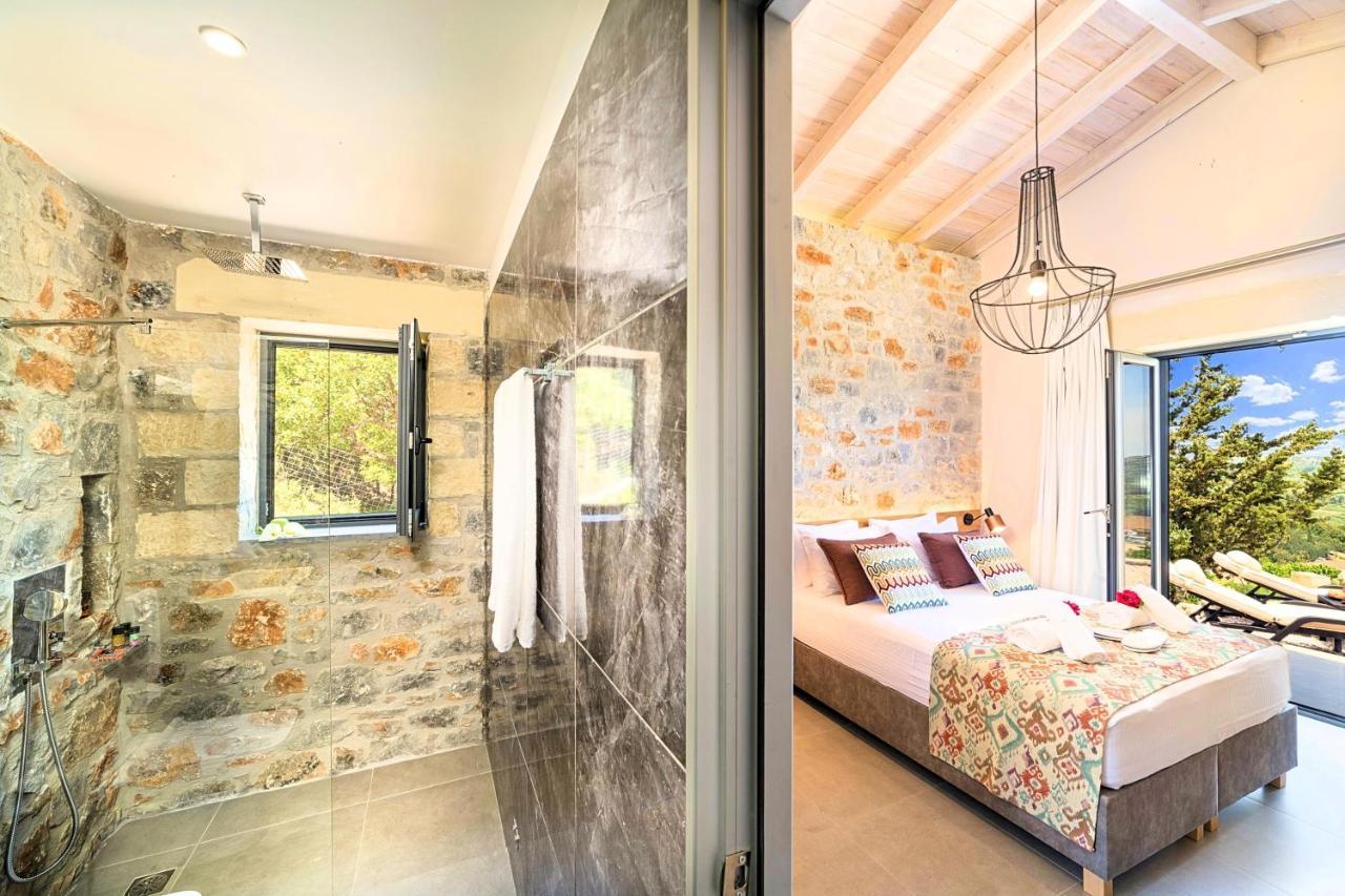 Villa Vardis Heated Pool Vryses Екстер'єр фото