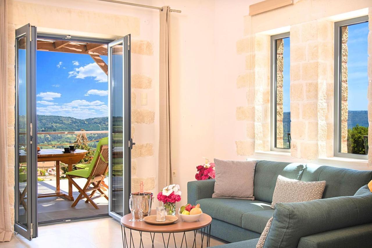 Villa Vardis Heated Pool Vryses Екстер'єр фото