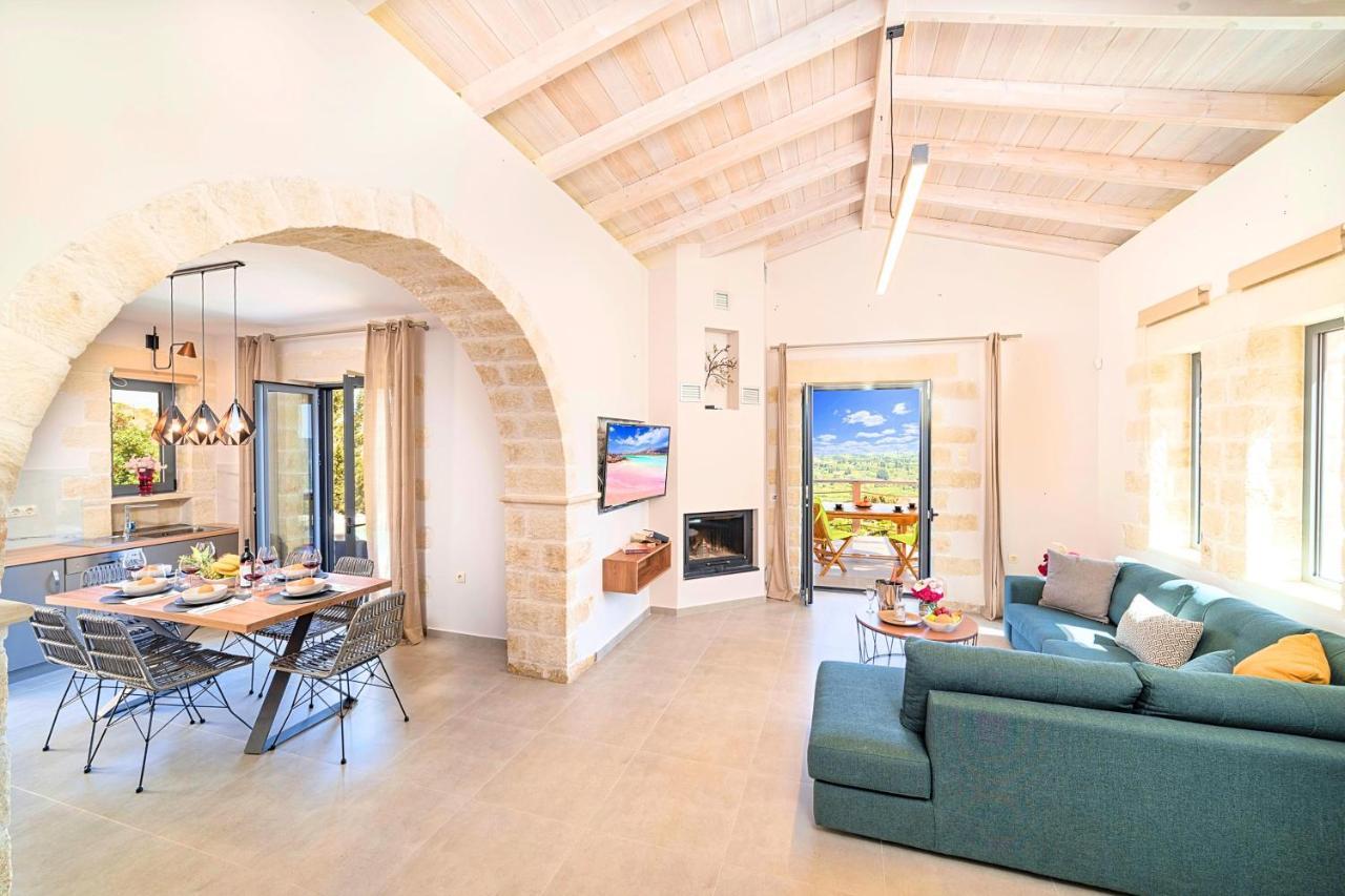 Villa Vardis Heated Pool Vryses Екстер'єр фото